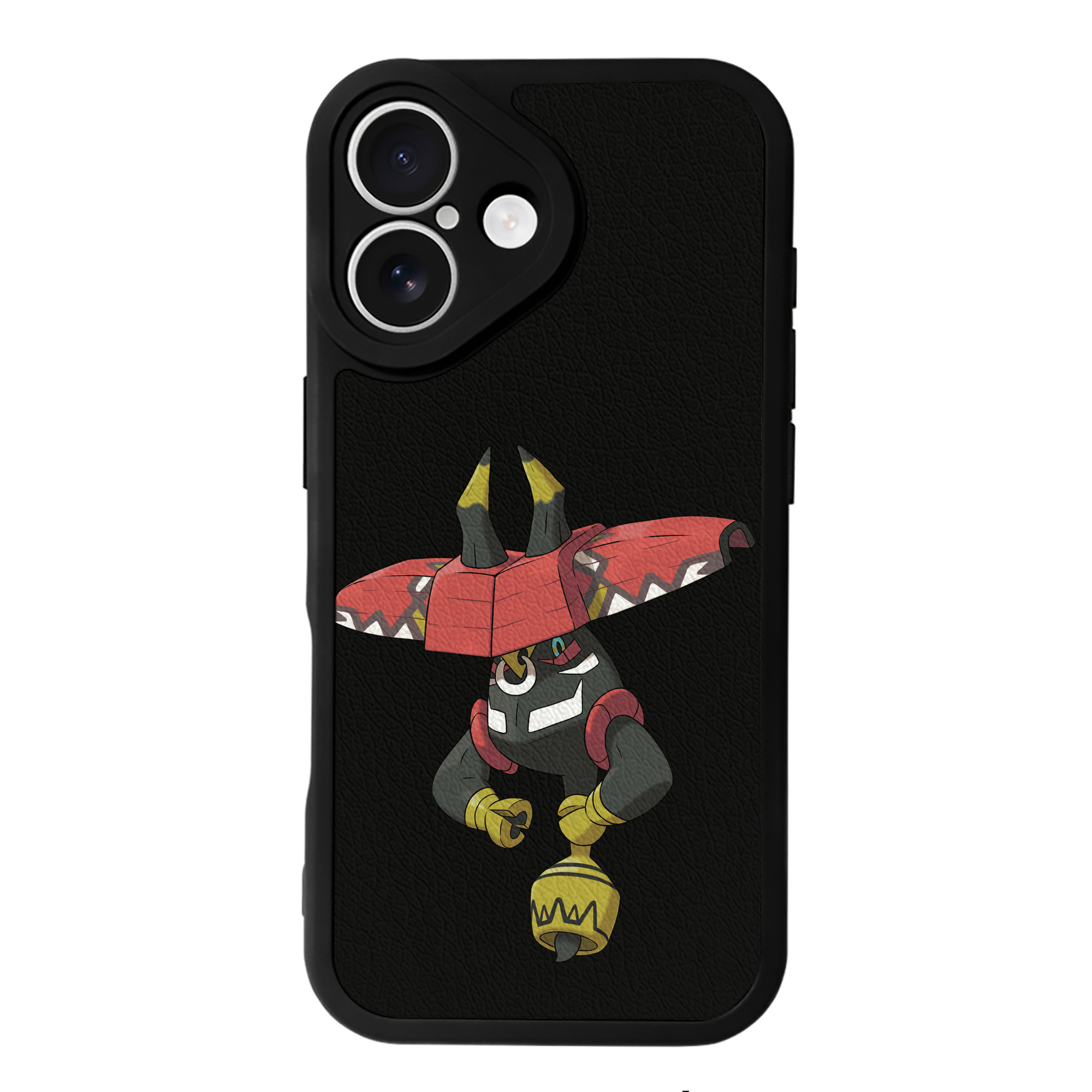 （画像用） ポケットモンスター Pokémon 【iPhone 16シリーズ対応】シリコンスマホケース（レザー調） 材質：シリコン